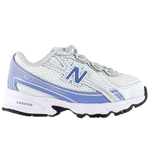 New Balance Sko - 740 - White/Fairwearher Blu