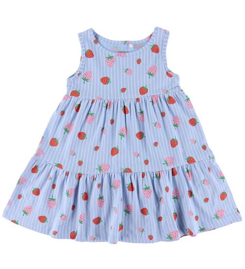 Name It Kjole - NmfVigga - Chambray Blue/Striped