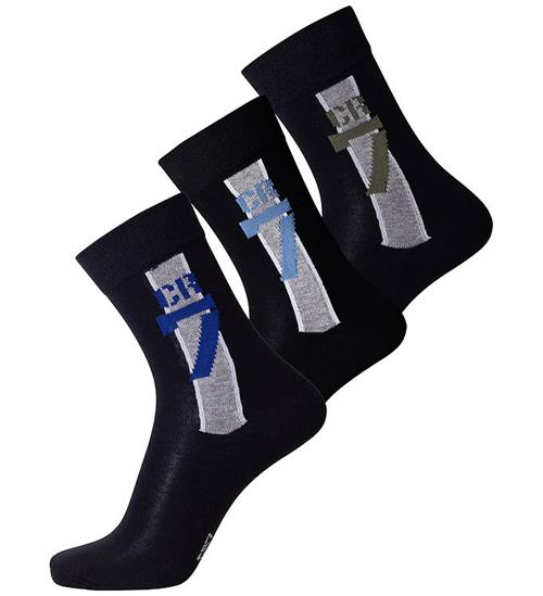 CR7 Strømper - 3-pak - Sort/Grå