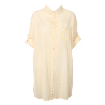 Missya Siena Beach Shirt Benhvid bomuld X-Large Dame
