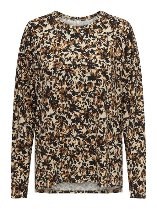 ONLY Shirts 'ONLANA'  beige / brun / sort