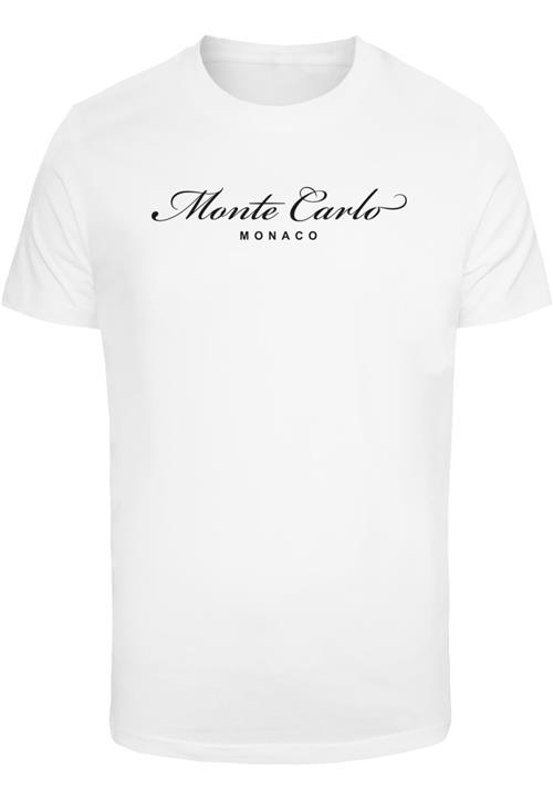 Mister Tee Bluser & t-shirts 'Monaco Monte Carlo'  sort / hvid