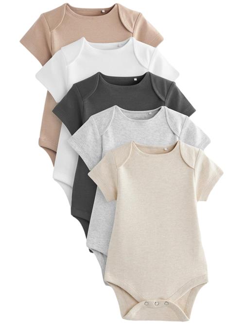 Next Sparkedragt/Body 'Essential'  creme / mokka / antracit / grå-meleret / hvid