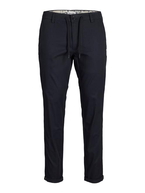 JACK & JONES Lærredsbukser 'JPSTMarco Sunny'  marin