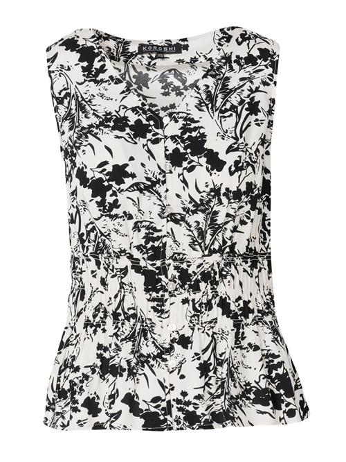 KOROSHI Overdel  sort / hvid