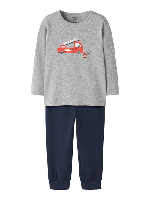 NAME IT Natsæt Grey Firetruck