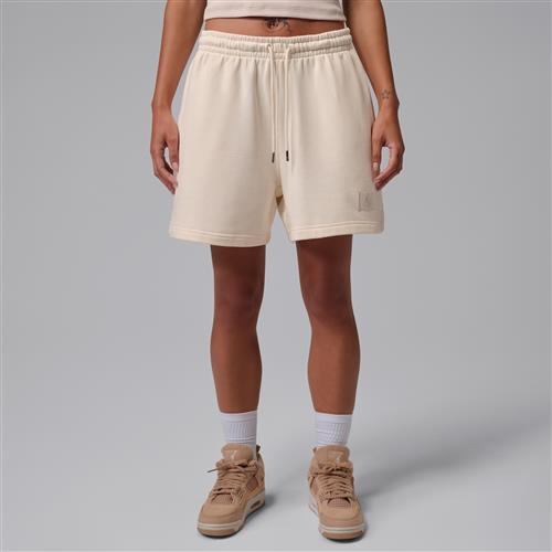Jordan Flight Fleece-shorts til kvinder - brun