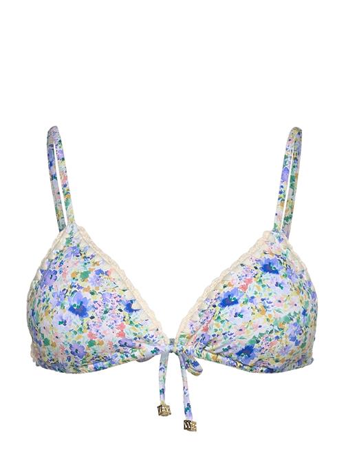 Malina | Ally Crochet Trimmed Triangle Bikini Top | XL