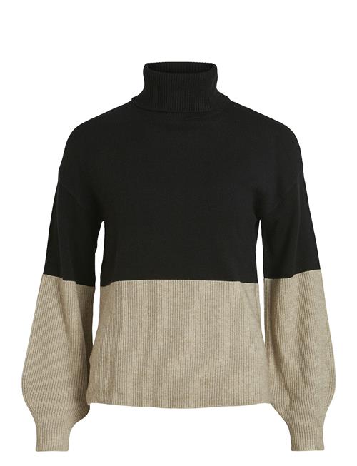 Vila | Viril Blocking Roll-Nk L/S Knit Top-Noos | S