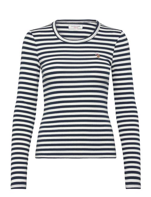 U.S. Polo Assn. | Chanett New Reg Rib Uspa W Tee | S