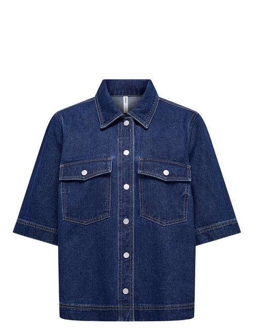 ONLY | Onlbelle S/S Shirt Dnm Gua Noos | M