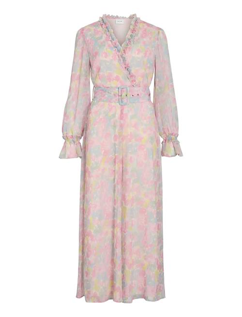 Vila | Viemma L/S Belt Maxi Dress/Dc/Ka | 40