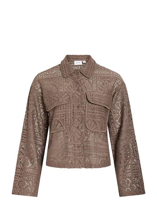 Vila | Vimerinda Crochet L/S Shirt - Noos | S