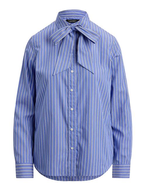 Lauren Ralph Lauren | Classic Fit Striped Tie-Neck Shirt | 42