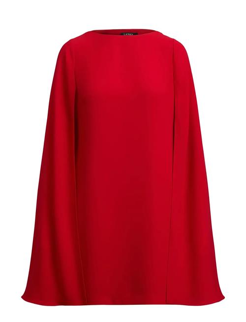 Lauren Ralph Lauren | Cape Georgette Cocktail Dress | 36