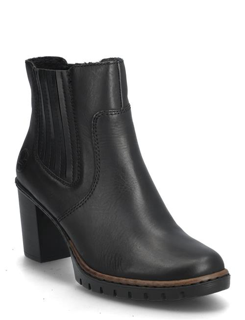 Rieker | Rieker Ladies Mid Height Boots Y2577-00 Black | 41