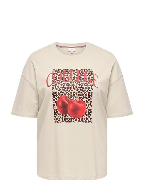 ONLY Carmakoma | Carkourtney Life Ss O-Neck Reg Tee Jrs | 50-52