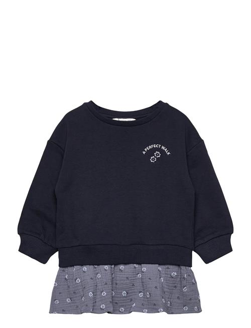 Mango | Floral Sweatshirt Dress | 2-3