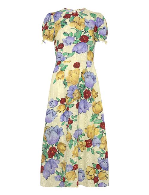 Stella Nova | Flowered Cotton Midi Dress | 38