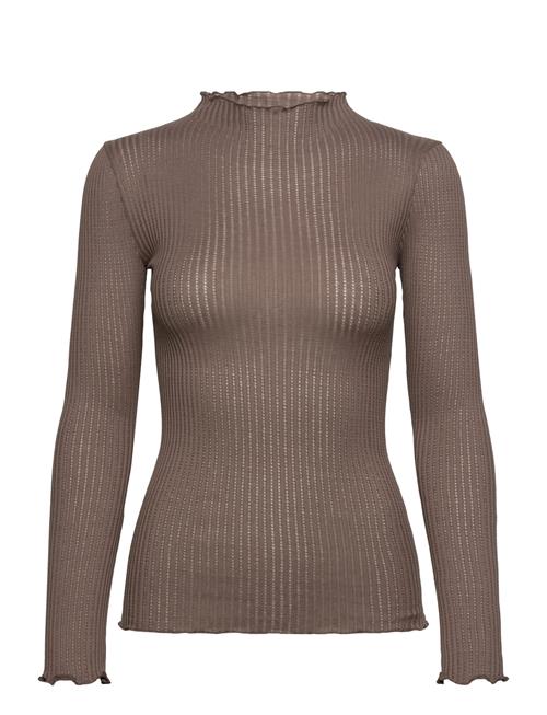 Rosemunde | Rwbelize Silk Ls  T-Neck T-Shirt | XL