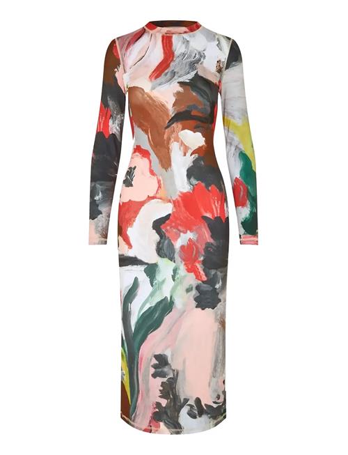 STINE GOYA | Stocking Jersey, Pullover Long Sleeve Midi Dress | M/L