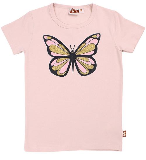 DYR-Cph T-shirt - DyrGrowl - Lt Rose Sommefugl