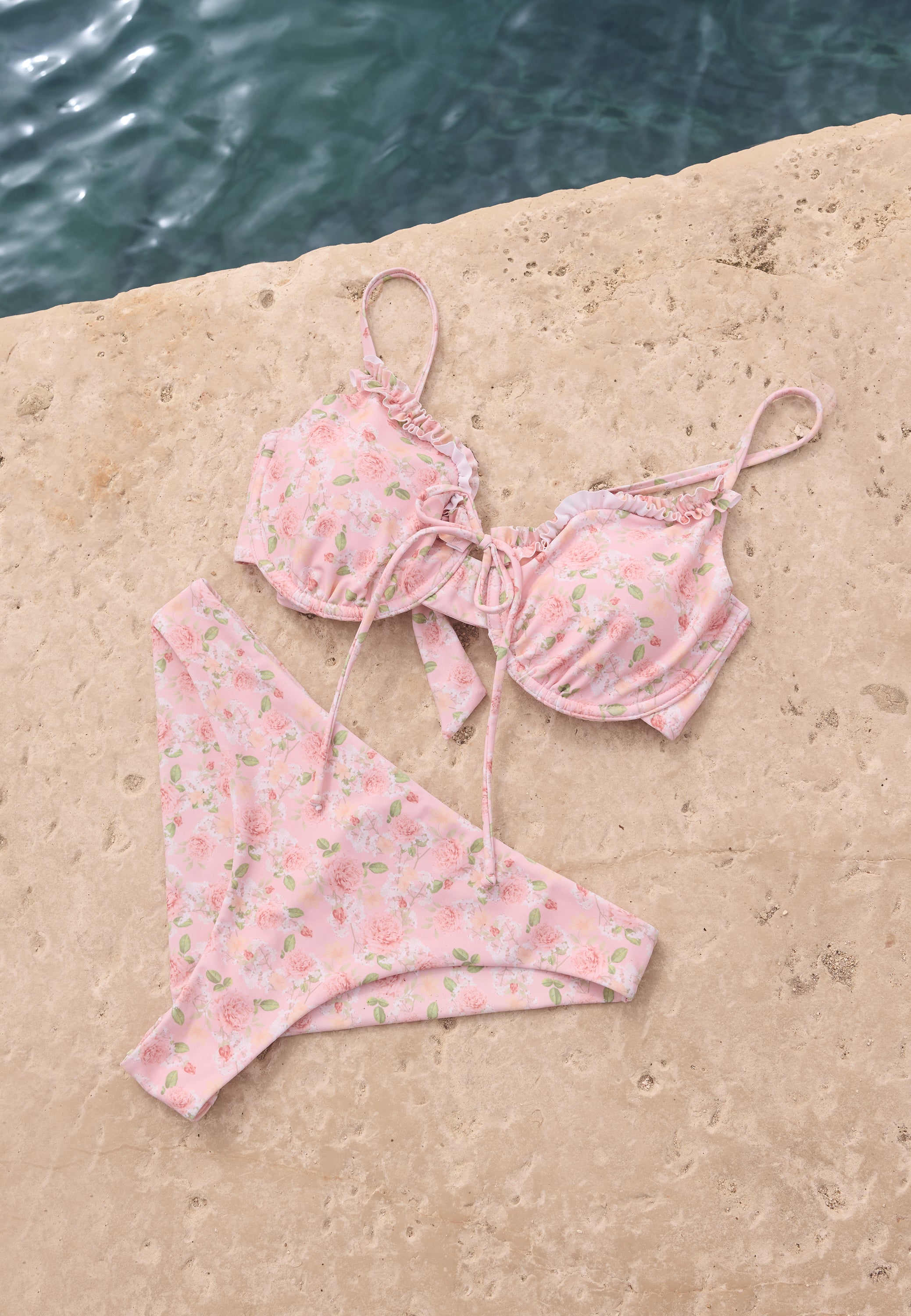 BUBBLEROOM Tie Wire Bra