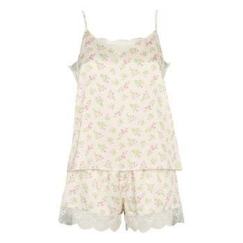 Missya Carla Night Set Lyserosa polyester Large Dame