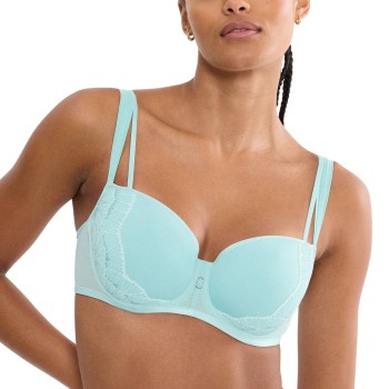 Triumph BH Palina Moonlight Kiss Wired Padded Bra Turkise D 75 Dame