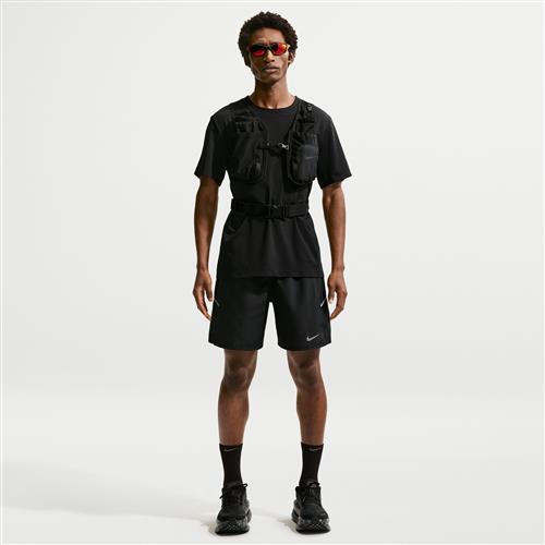 Nike Miler Dri-FIT 2-i-1-løbeshorts (18 cm) til mænd - sort