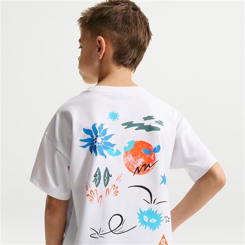 Nike ACG Max90-T-shirt til større børn - hvid