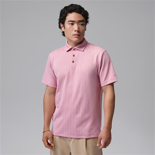 Jordan Sport Golf-jacquardpolo til mænd - Pink