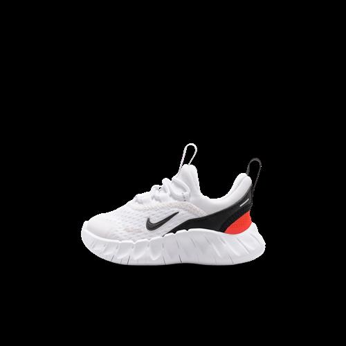 Nike Free Ride-sko til babyer/småbørn - hvid