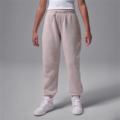 Jordan Brooklyn Fleece-bukser til større børn - Pink