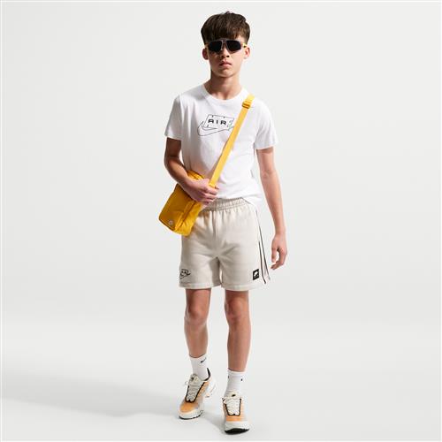 Nike Air-fleeceshorts til større børn - grå