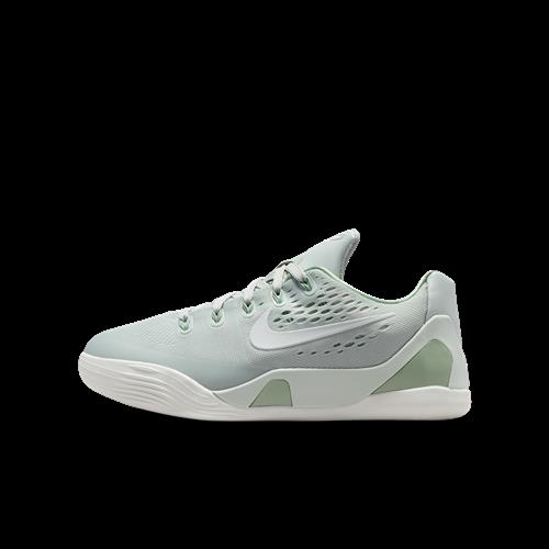 Kobe IX Low EM-basketballsko til større børn - grå