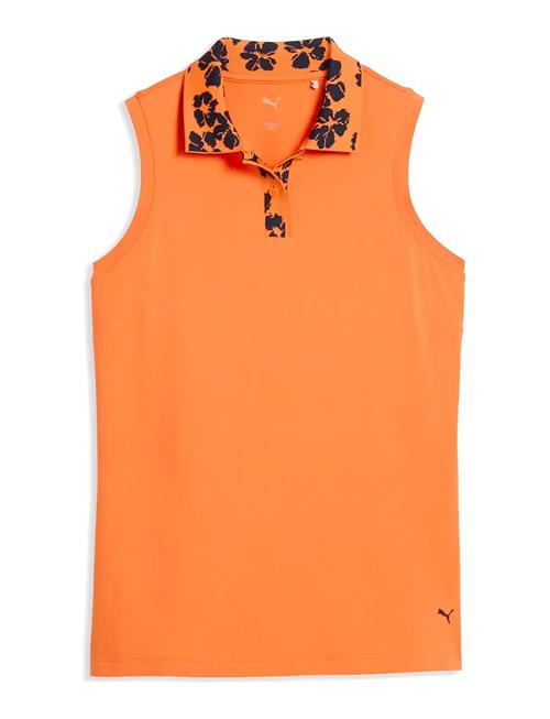 PUMA Golf | W Modalon Floral Rib Sl Polo | M