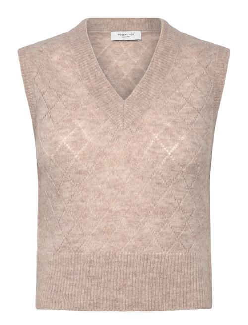 Rosemunde | Rwaida Alpaca Sl V-Neck Vest | XS