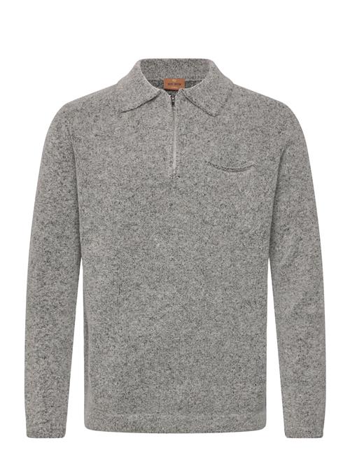 Mos Mosh Gallery | Mmgryan Soft Zip Polo Pullover | L