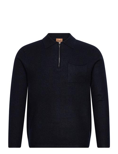 Mos Mosh Gallery | Mmgryan Boil Zip Polo Pullover | XL