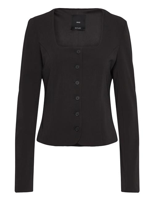 Mango | Tailored Cropped Suit Jacket | L