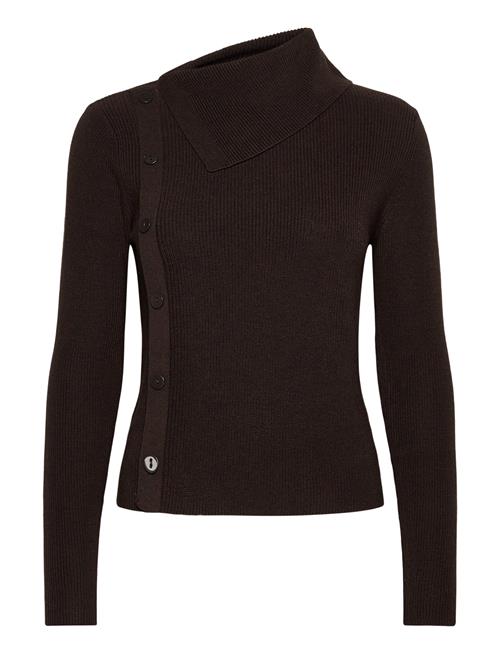 Mango | Sweater With Asymmetrical Neck And Buttons | M