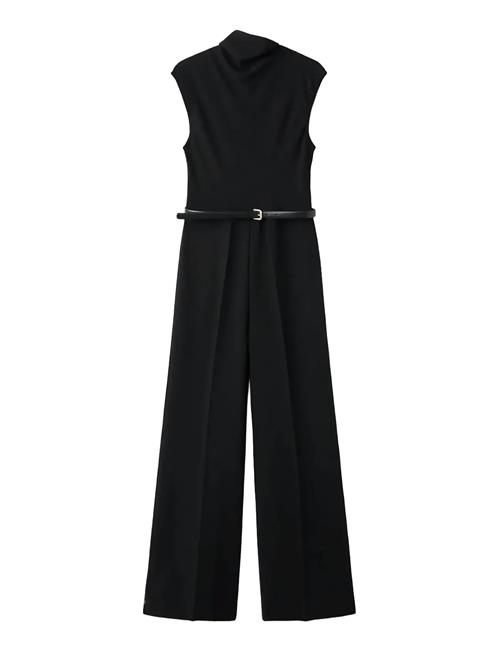 Mango | Jumpsuit With Draped Neck And Belt | XL