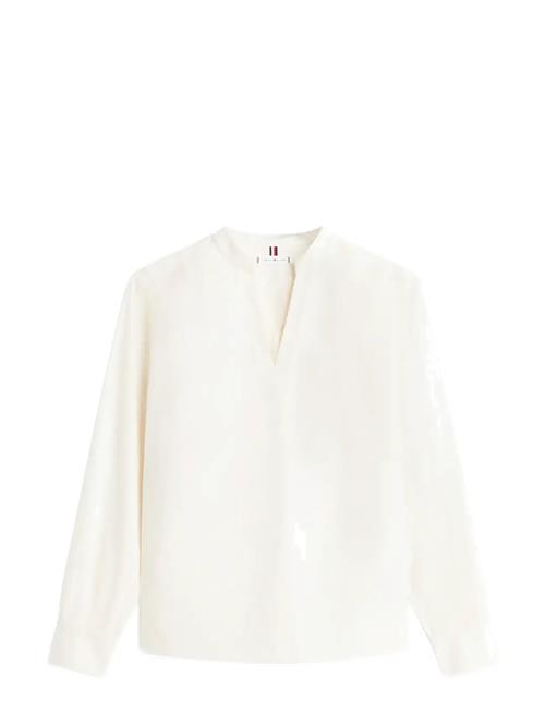 Tommy Hilfiger | Poplin V-Nk Blouse | 46