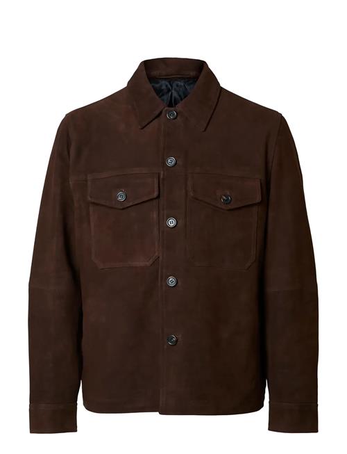 Selected | Slhthom Suede Overshirt Noos | S