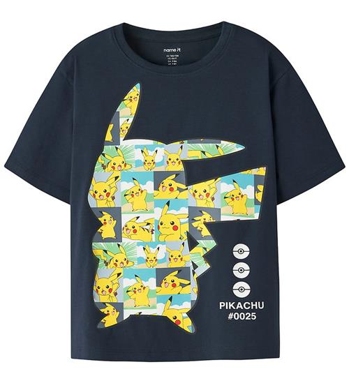 Name It T-shirt - Pokemon - NkmAsla - Navy Blazer