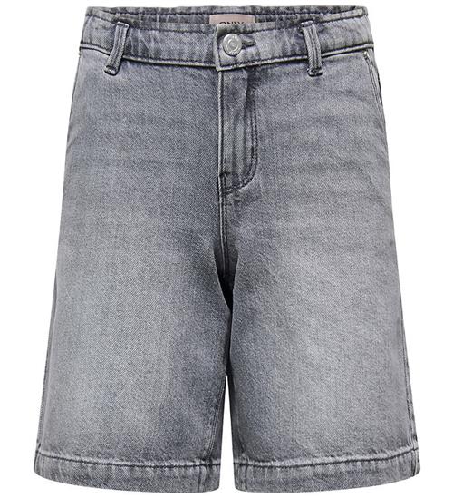 Kids Only Shorts - Wide - KogComet - Medium Grey Denim