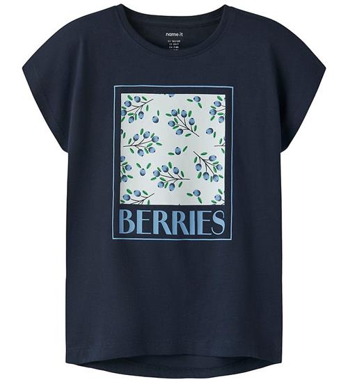 Name It T-shirt - NkfVigea - Navy Blazer/Berries