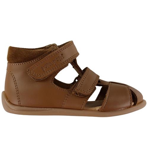 Pom Pom Begyndersandaler - Starter Velcro - Camel