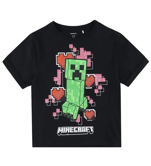 Name It T-shirt - NkfJyra - Minecraft - Sort m. Glimmer
